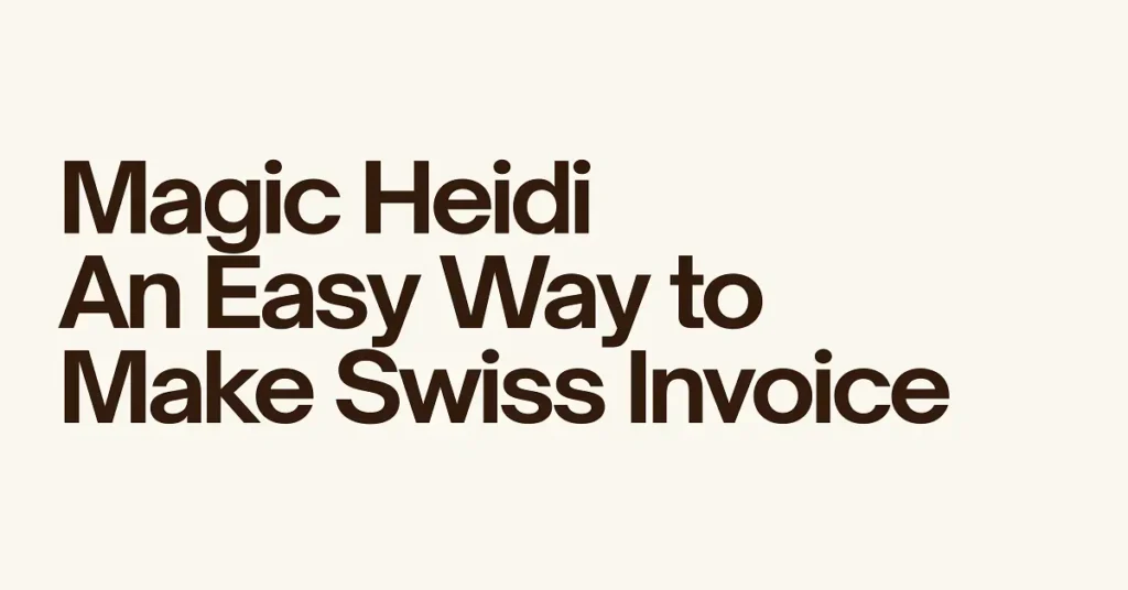Magic Heidi